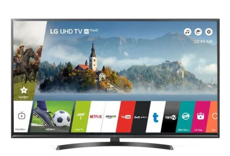 LG 124 EKRAN UYDU SMART LED TV