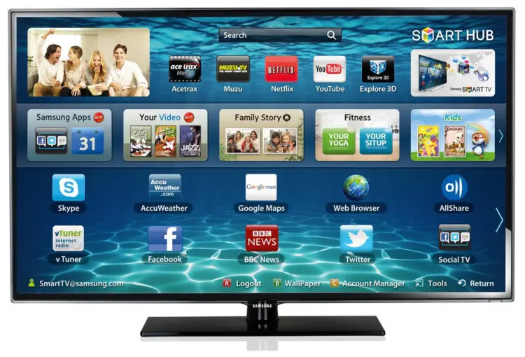 SAMSUNG 102 EKRAN FULL HD UYDU SMART WIFI LED TV