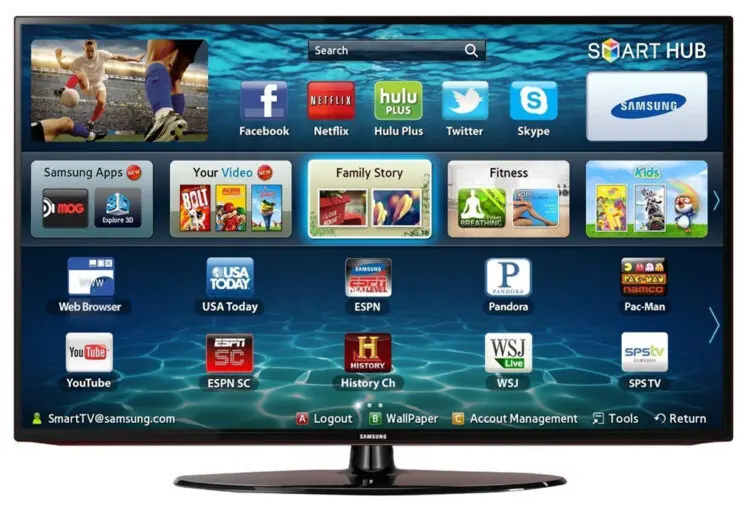 SAMSUNG 82 EKRAN FULL HD UYDU SMART WIFI LED TV