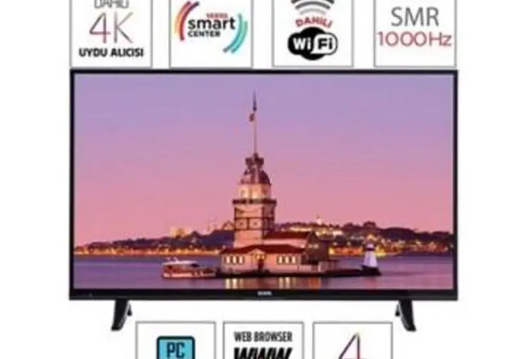 VESTEL 140 EKRAN 4K ULTRA HD UYDU SMART WIFI LED TV