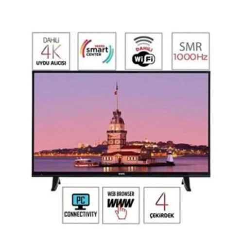 VESTEL 140 EKRAN 4K ULTRA HD UYDU SMART WIFI LED TV